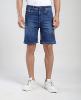 FS 126 Flying Shark Men’s Blue Denim Shorts