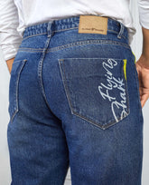 FS 022 MEDIUM BLUE STRAIGHT FIT JEANS