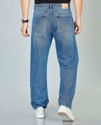 Light Blue Loose Fit Jeans FlyingShark