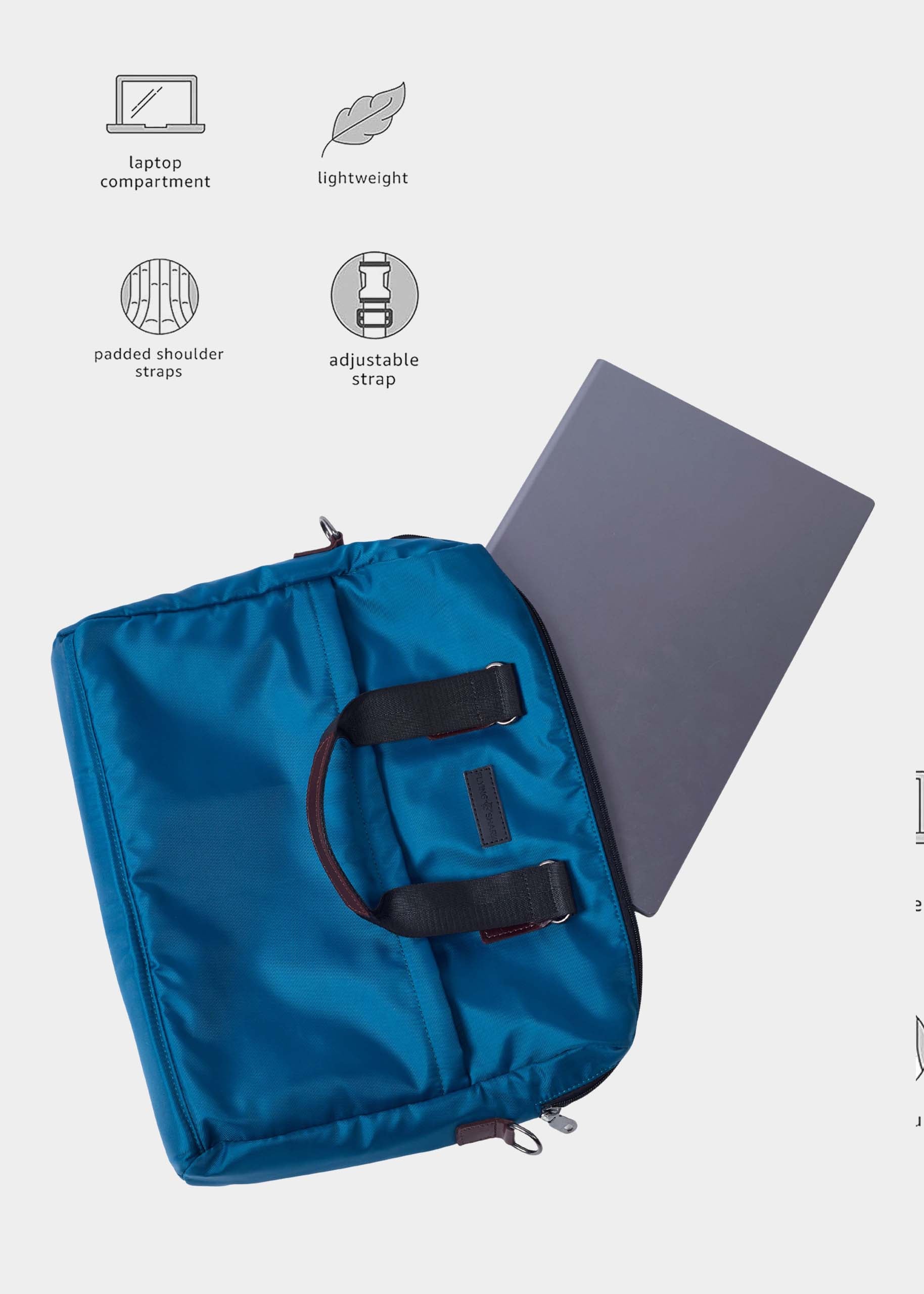 Flying Shark Premium Laptop Bag