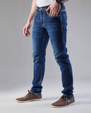FS 129 Flying Shark Men’s Bold Stitch Dark Wash Jeans