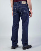 Dark Blue Straight Regular Fit Jeans Flying Shark