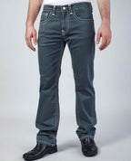 Olive Straight Regular Fit Jeans Flying Shark