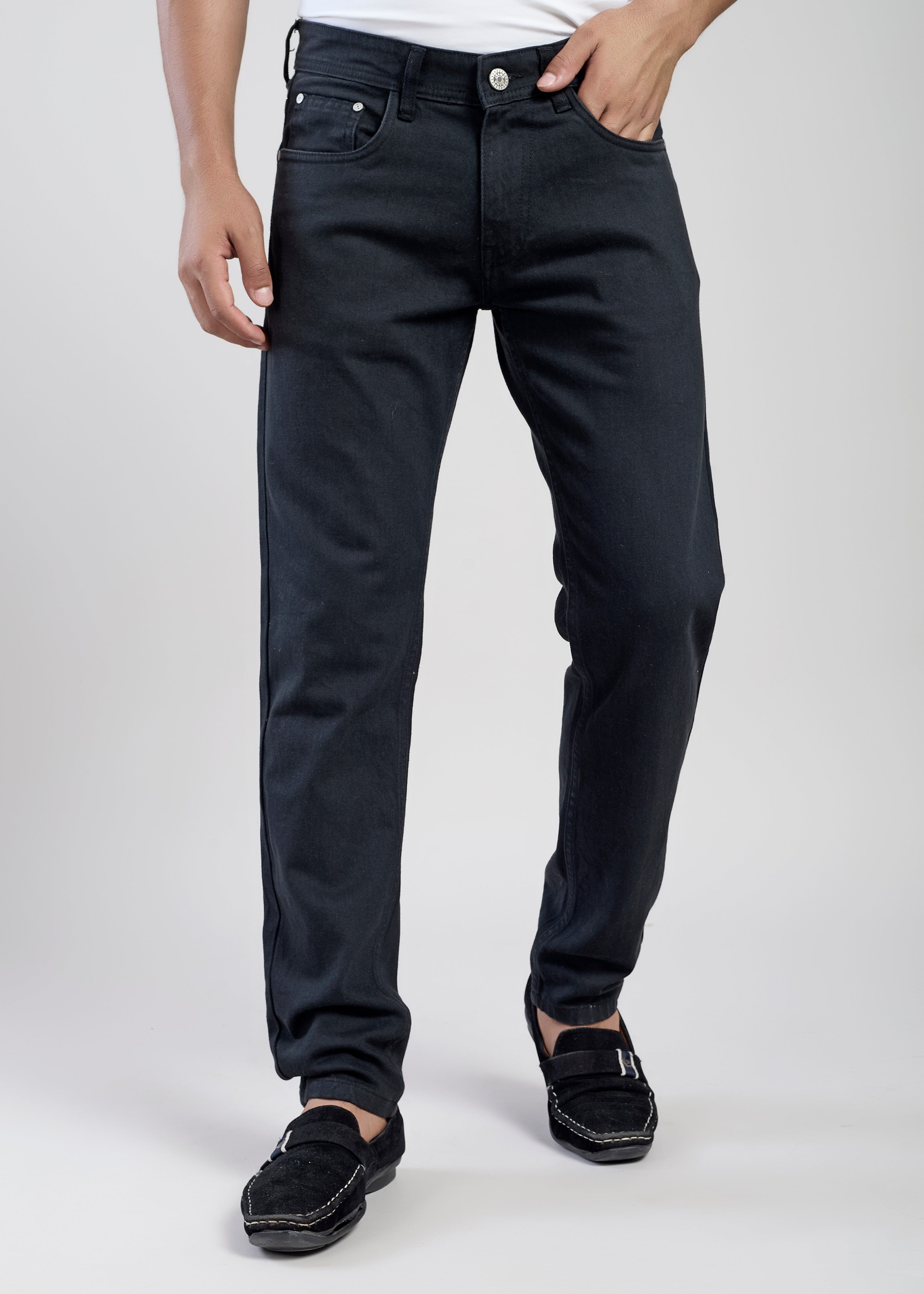 Flying Shark Men’s Black Denim Jeans - FS125