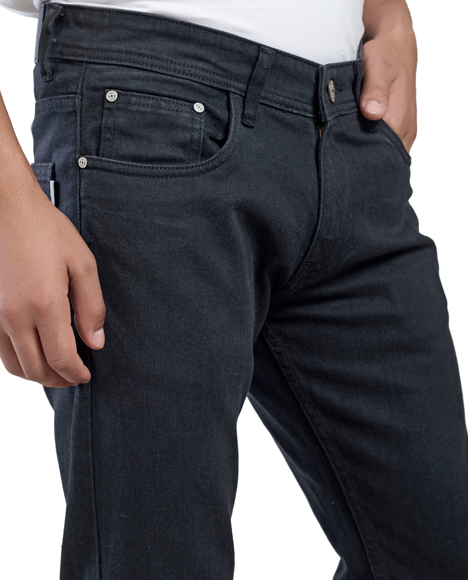 Flying Shark Men’s Black Denim Jeans - FS125