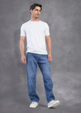 Shark Embroidery Denim Jeans - FS124
