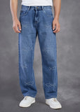 Shark Embroidery Denim Jeans - FS124