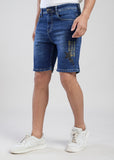 Flying Shark Men’s Blue Denim Shorts