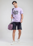 Flying Shark Men’s Black Denim Shorts