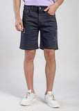Flying Shark Men’s Black Denim Shorts