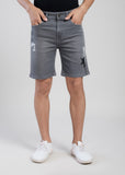 Flying Shark Men’s Grey Denim Shorts