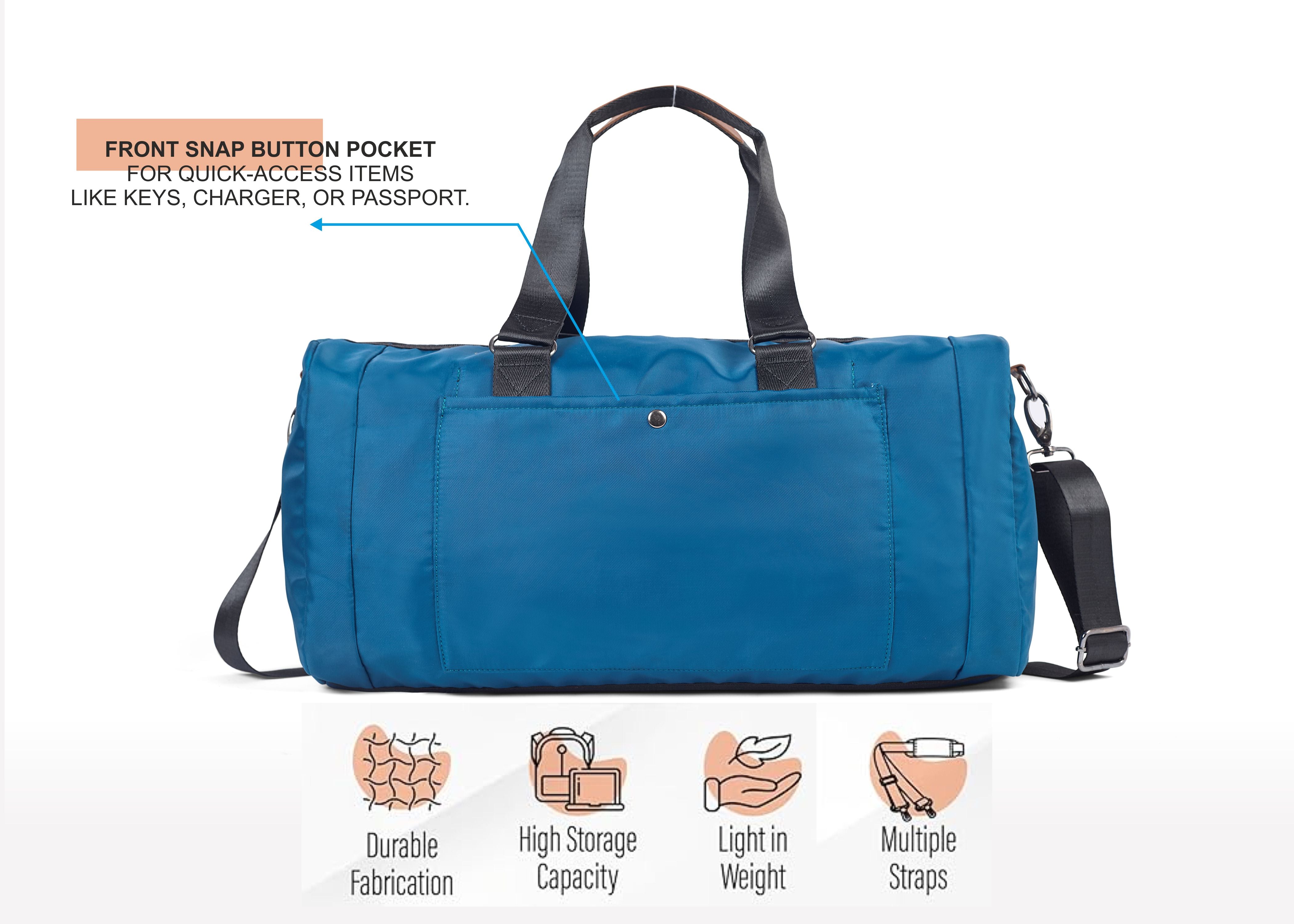 Flying Shark Premium Travel Duffel Bag