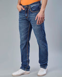 FS155 Flying Shark Saddle Stich Blue Denim Jeans