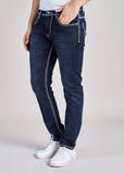 FS 116 – Flying Shark "Shark Fin Edge" Saddle Stitch Denim