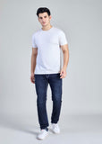 FS 114 – Flying Shark "Light Grey Contrast Stitch" Saddle Stitch Denim