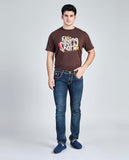 FS 013 – Flying Shark "Navy Contrast Stitch" Saddle Stitch Denim