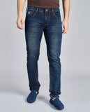 FS 112 – Flying Shark "Minimal Deep Indigo" Saddle Stitch Denim