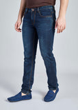 FS 112 – Flying Shark "Minimal Deep Indigo" Saddle Stitch Denim