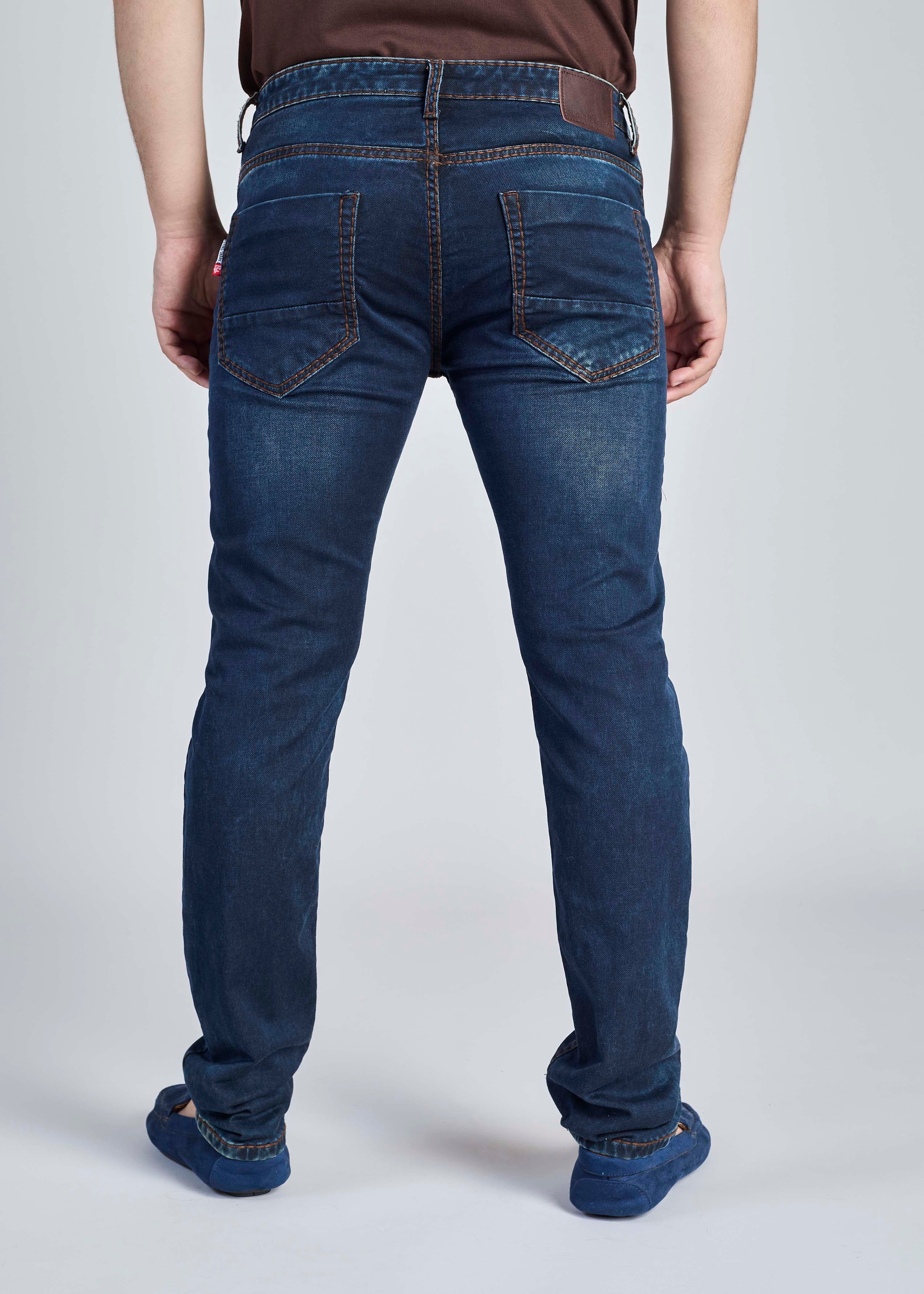 FS 112 – Flying Shark "Minimal Deep Indigo" Saddle Stitch Denim