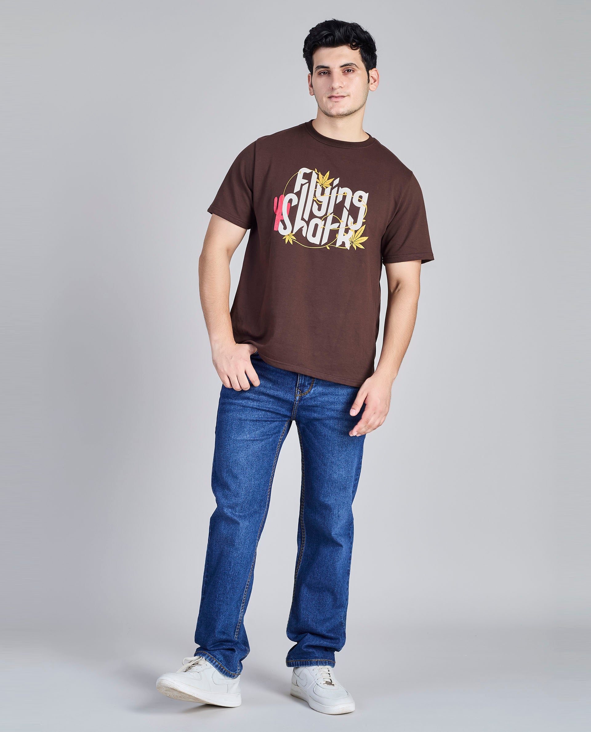 FS 106 – Flying Shark "Urban Edge" Saddle Stitch Straight fit Denim