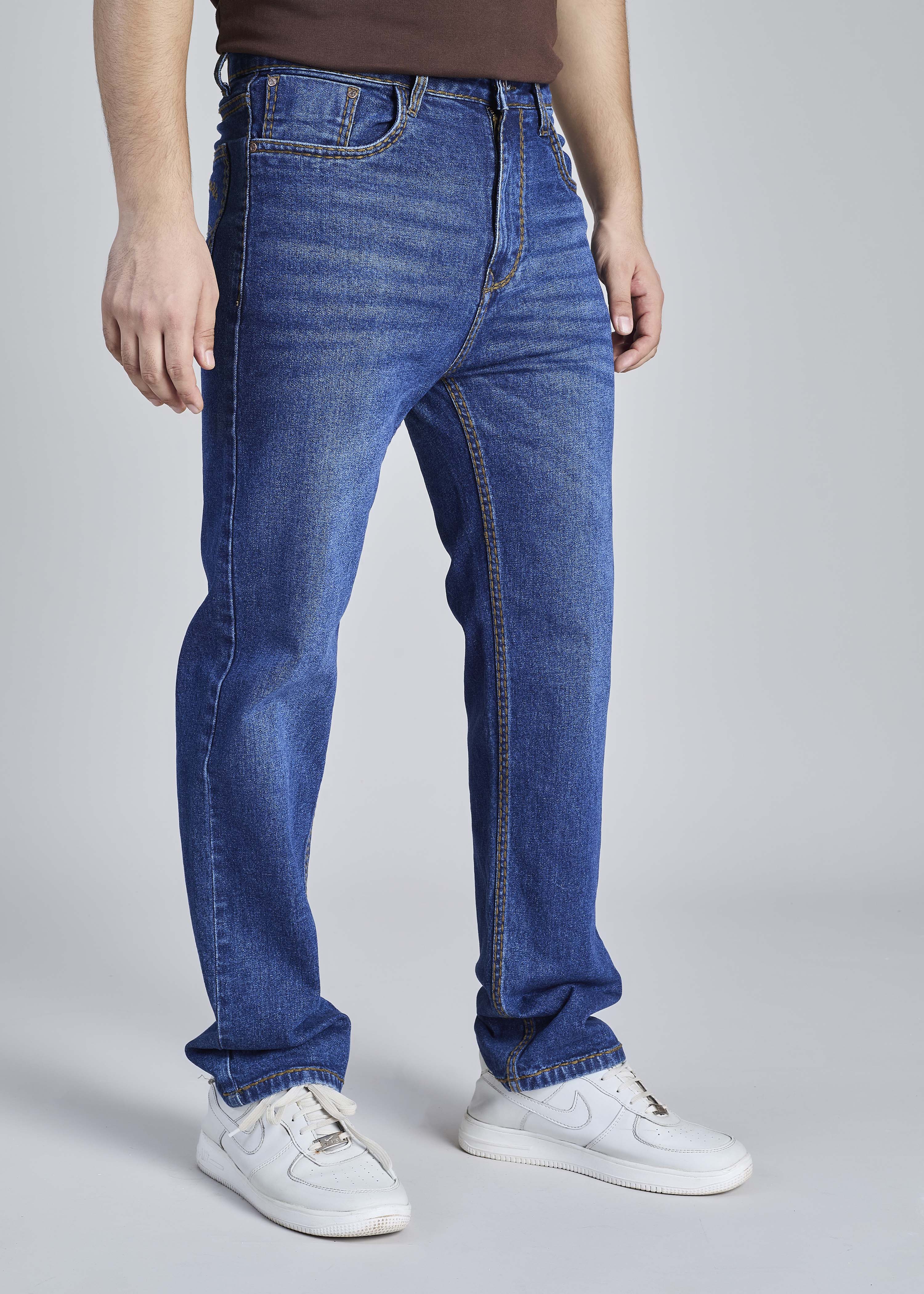 FS 106 – Flying Shark "Urban Edge" Saddle Stitch Straight fit Denim