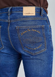 FS 106 – Flying Shark "Urban Edge" Saddle Stitch Straight fit Denim