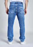 FS 105 – Flying Shark "Exclusive Classic" Saddle Stitch Straight fit Denim