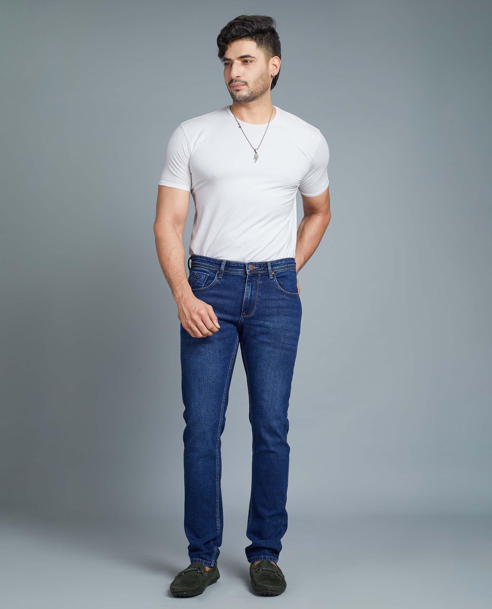 MEDIUM BLUE REGULAR FIT