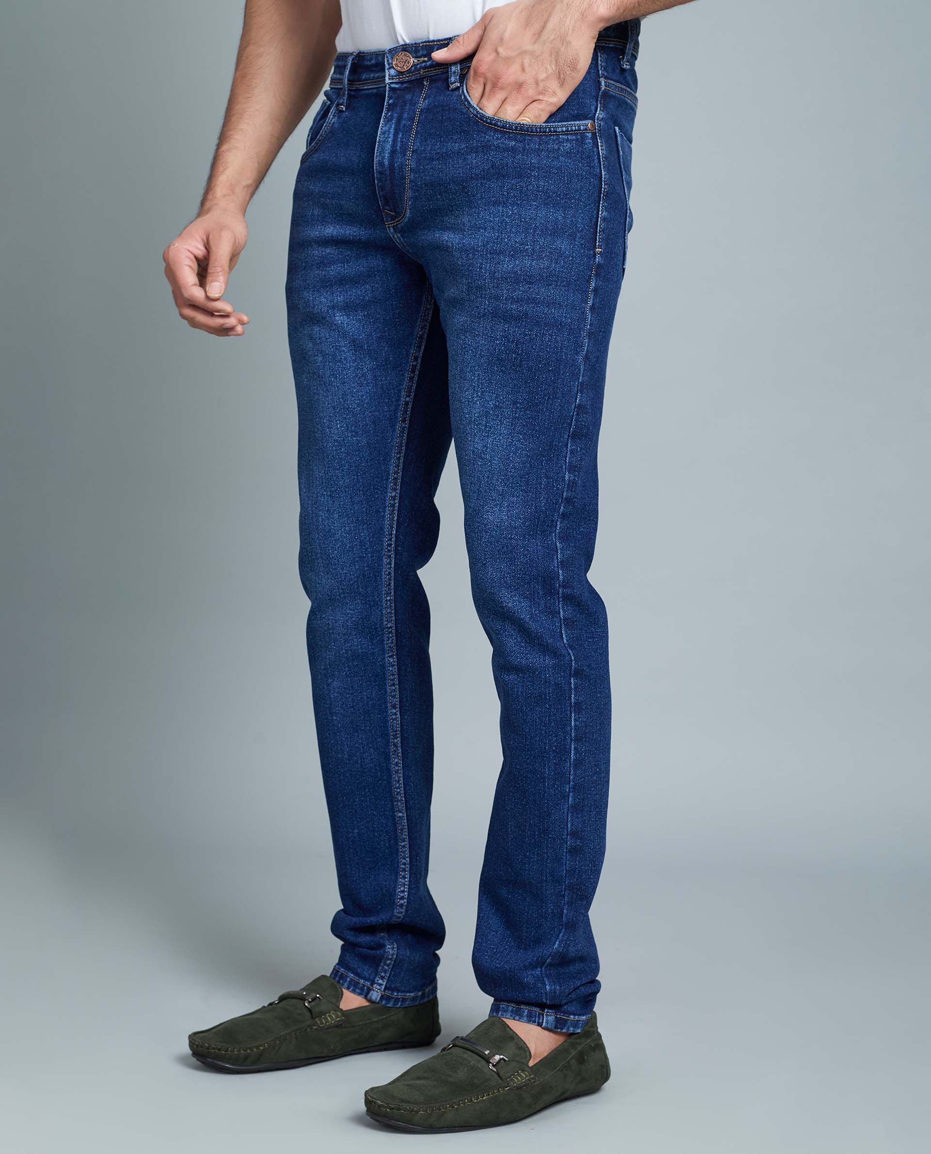 FS 032 MEDIUM BLUE REGULAR FIT