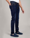 FS 127 Flying Shark Dark Indigo Heavy Stitch Denim Jeans