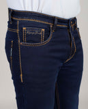 FS 127 Flying Shark Dark Indigo Heavy Stitch Denim Jeans