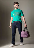FS131 Dark Wash Bold White Heavy Style