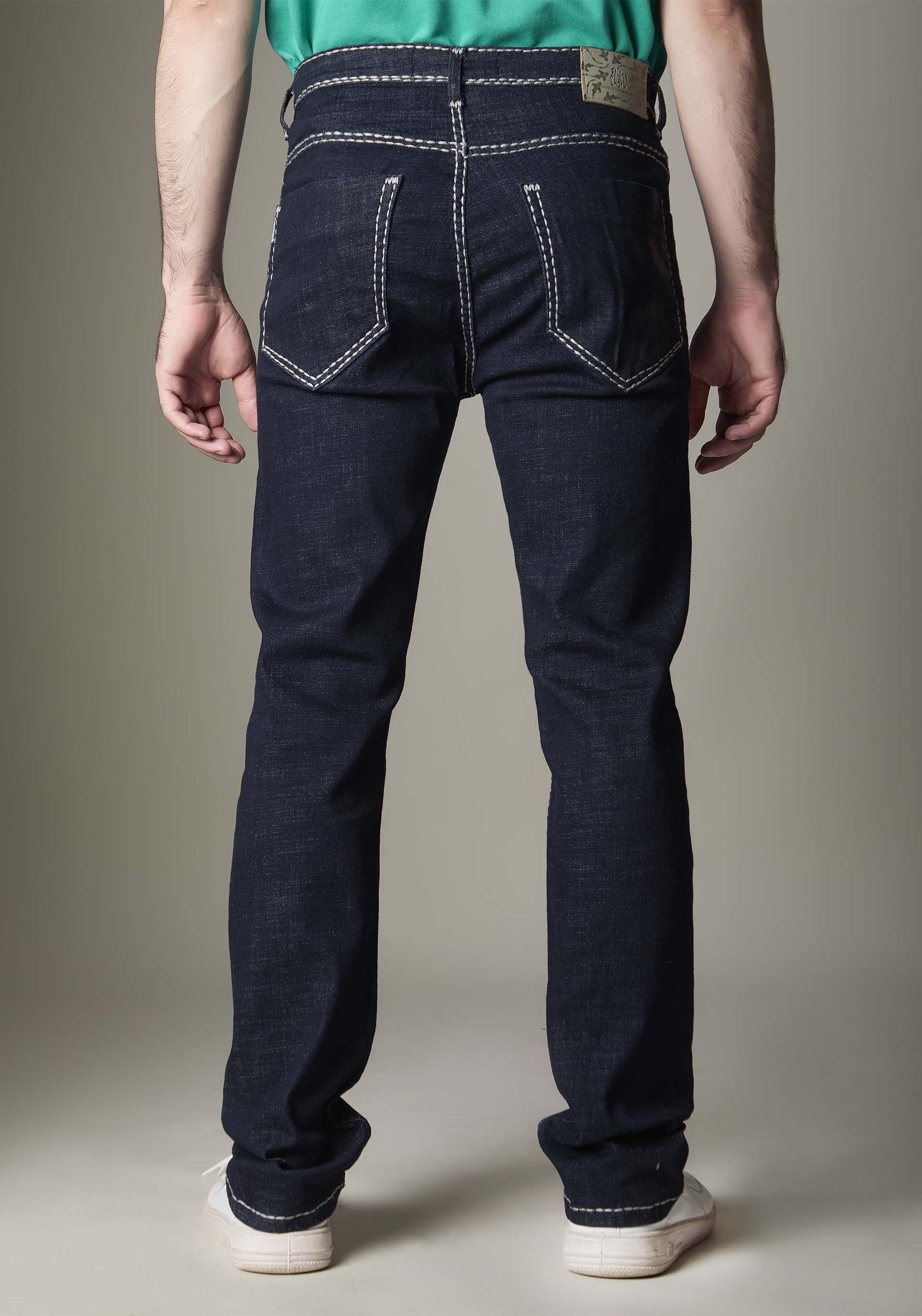 FS131 Dark Wash Bold White Heavy Style
