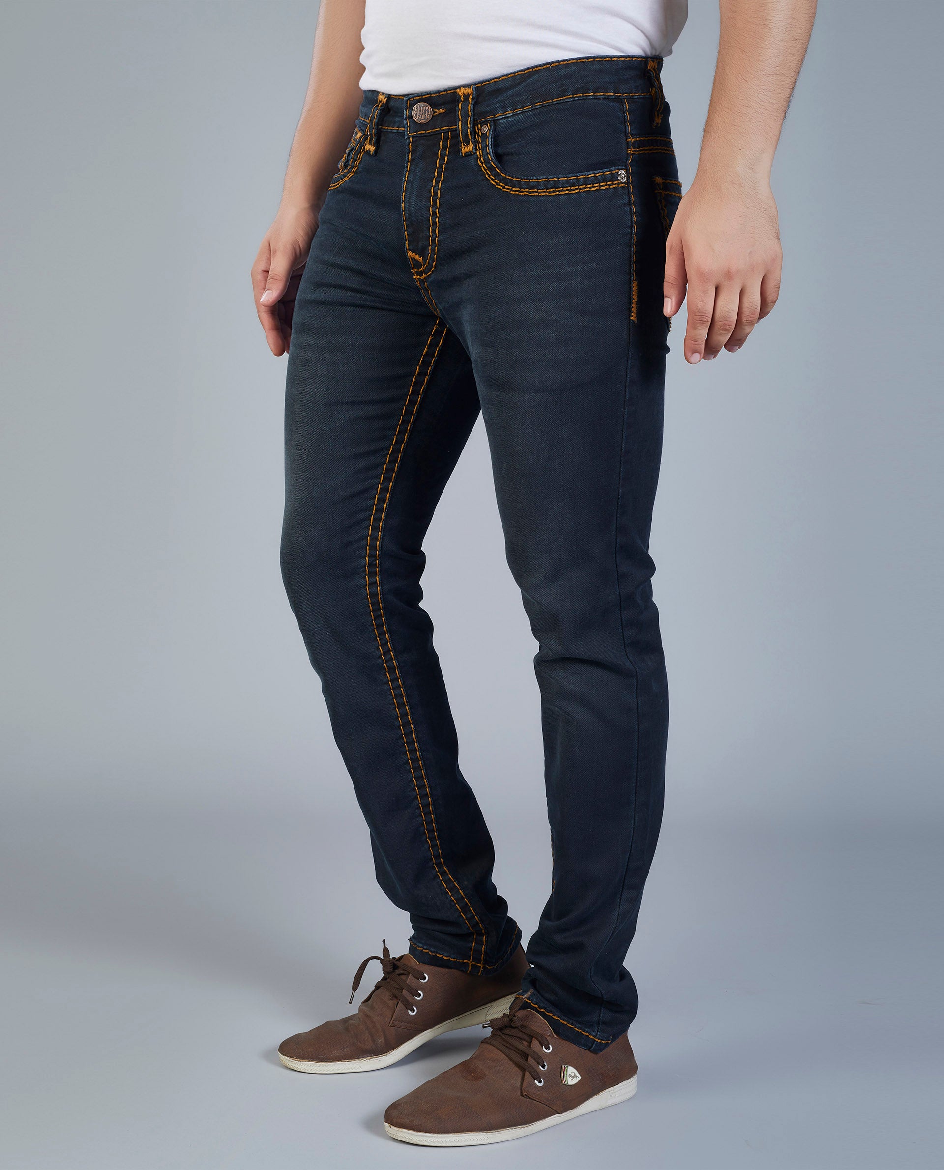 Men’s Vintage Indigo Slim Fit Jeans