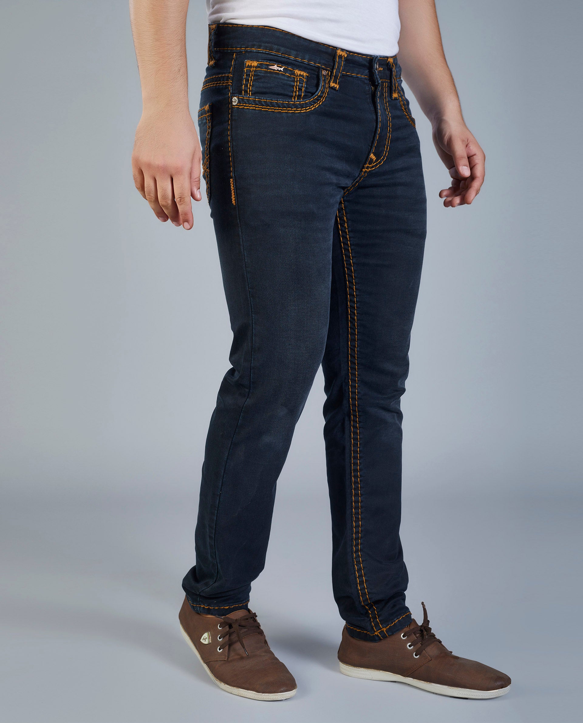 Men’s Vintage Indigo Slim Fit Jeans