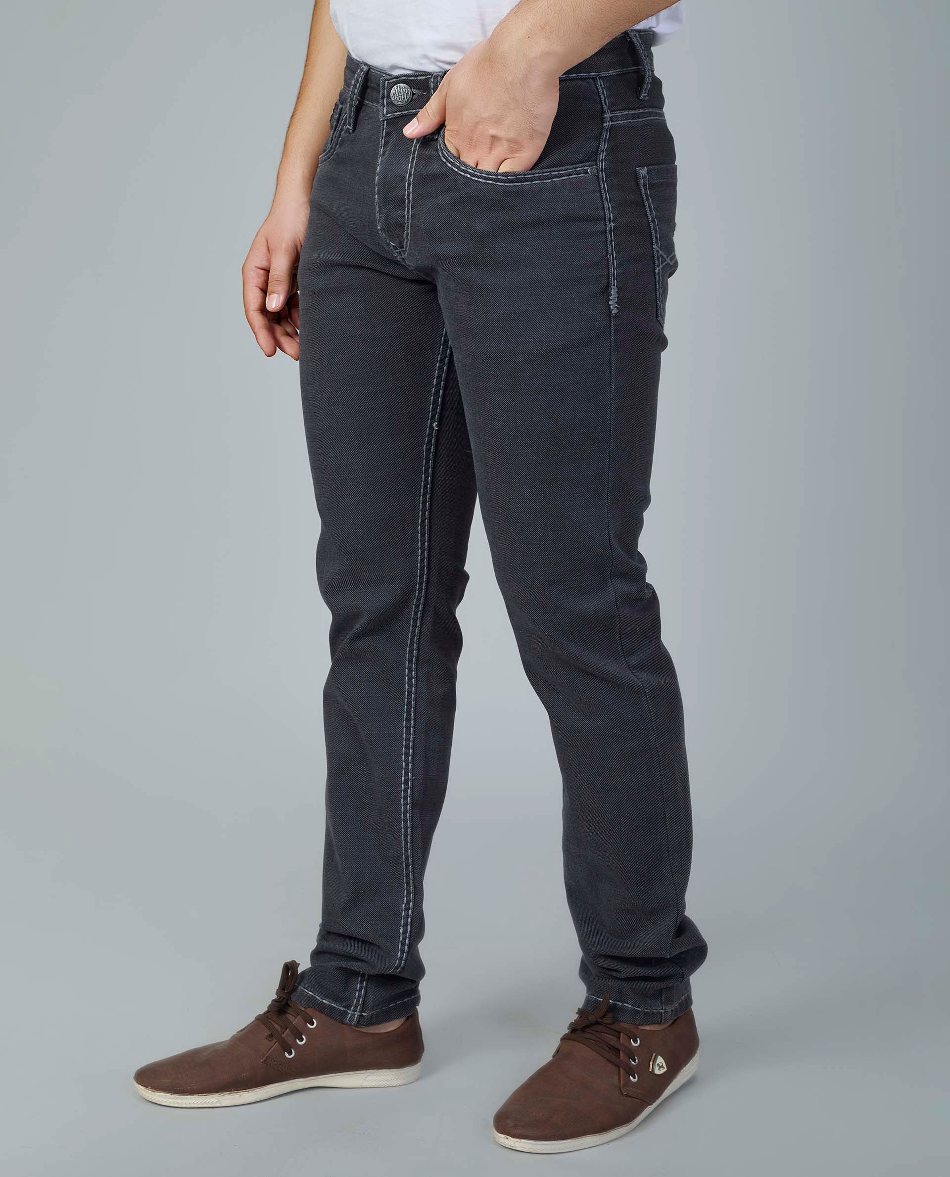 Premium Vintage Denim - Asphalt Grey