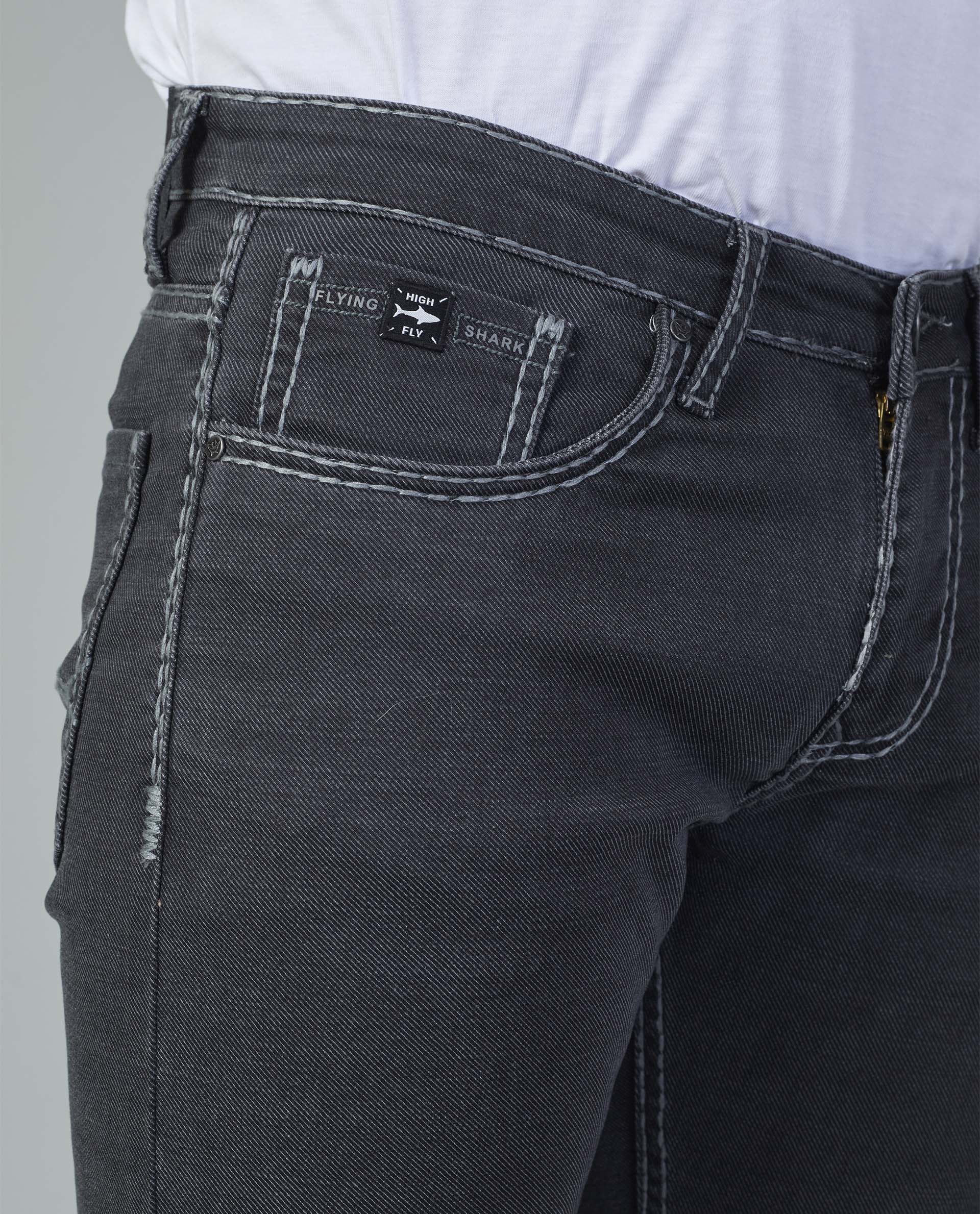Premium Vintage Denim - Asphalt Grey