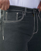 Men’s Saddle Stitch Straight Fit Jeans