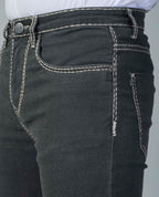 Men’s Saddle Stitch Straight Fit Jeans