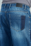 FS018 Medium Blue Loose Fit Jeans