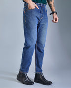 Men’s Contrast Stitching Denim Jeans