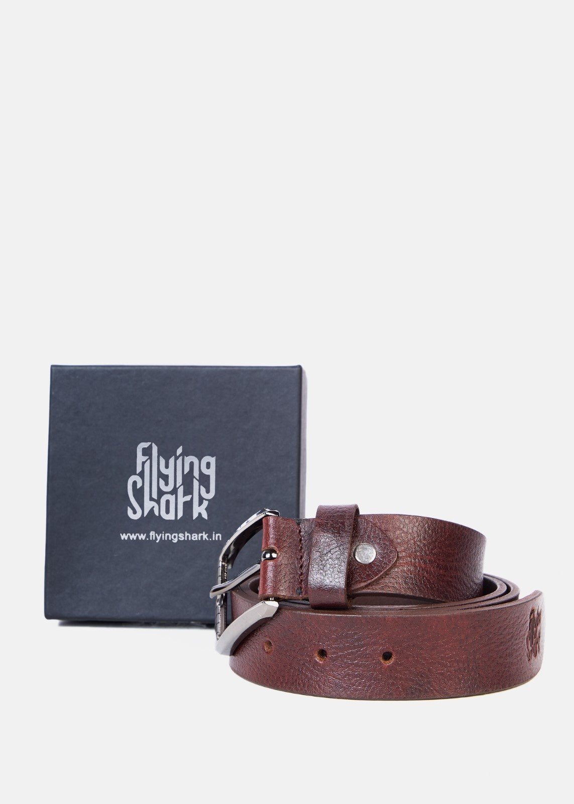 Men's Brown Leather Belt