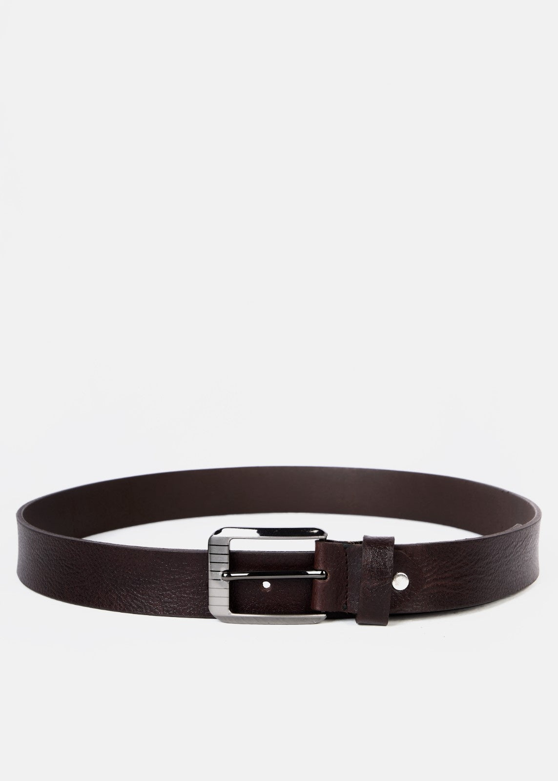 Men's Brown Leather Belt