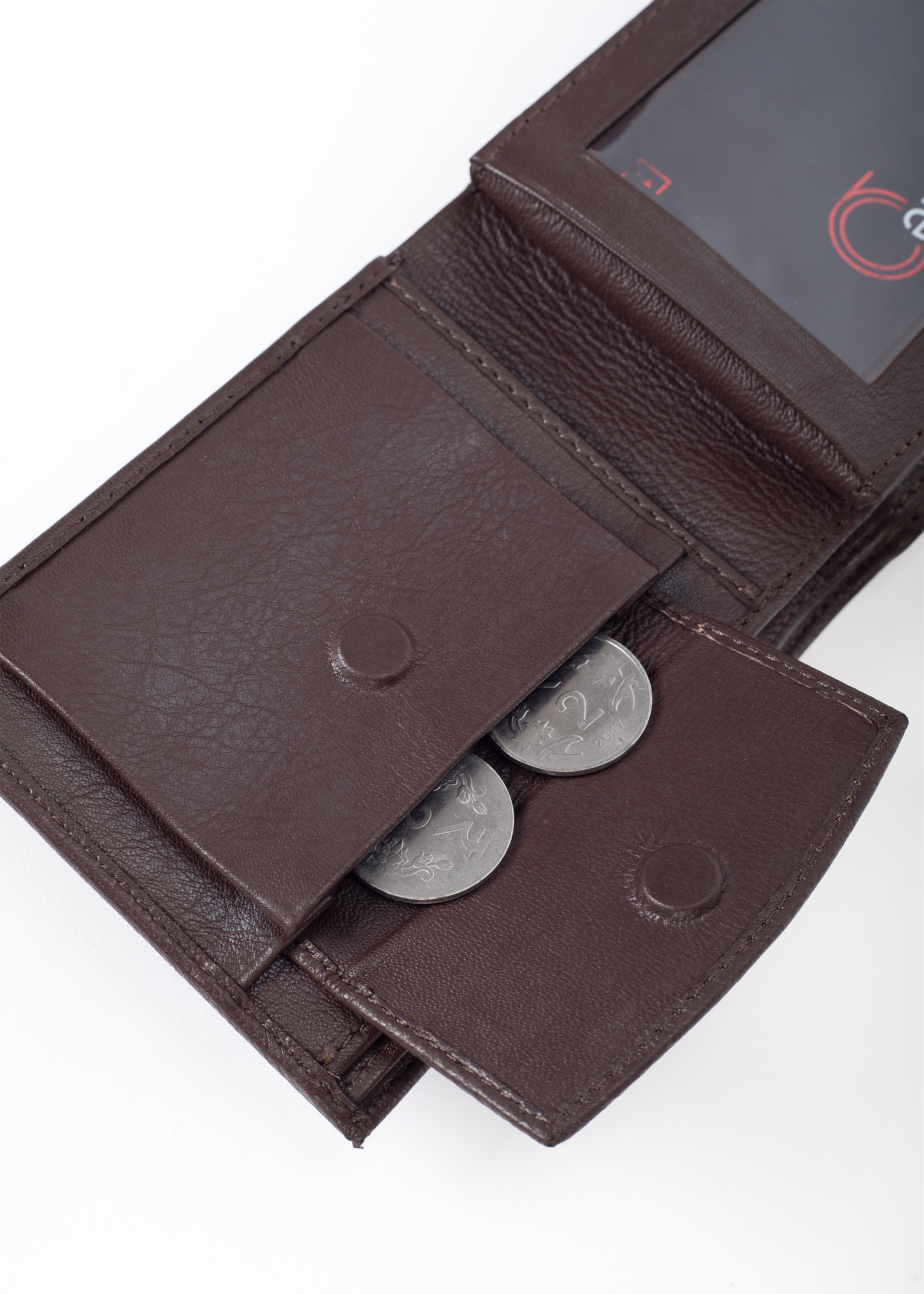 Flying Shark Plain matte Jet Black Leather Wallet – Elegance Meets Functionality