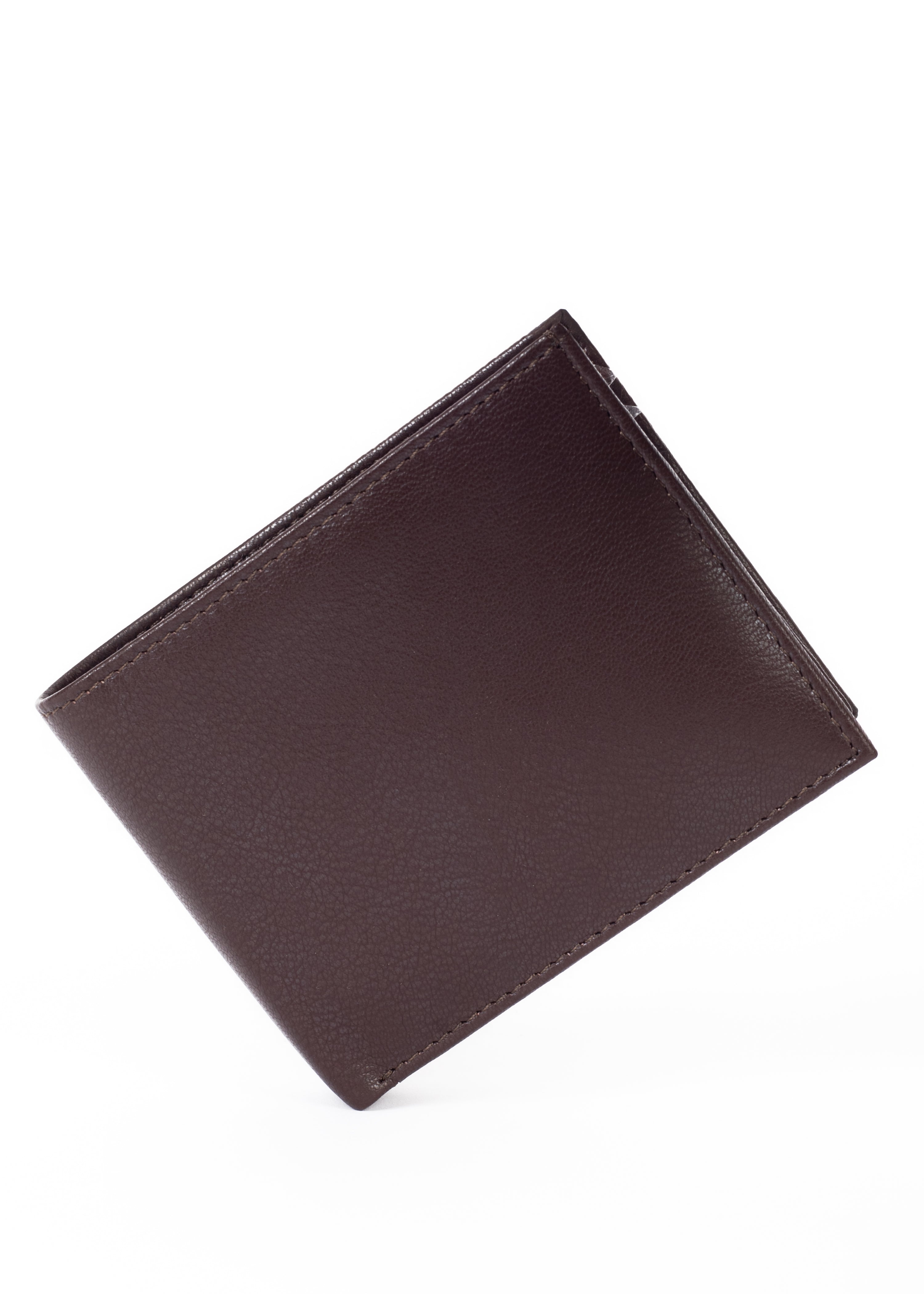 Flying Shark Plain matte Jet Black Leather Wallet – Elegance Meets Functionality