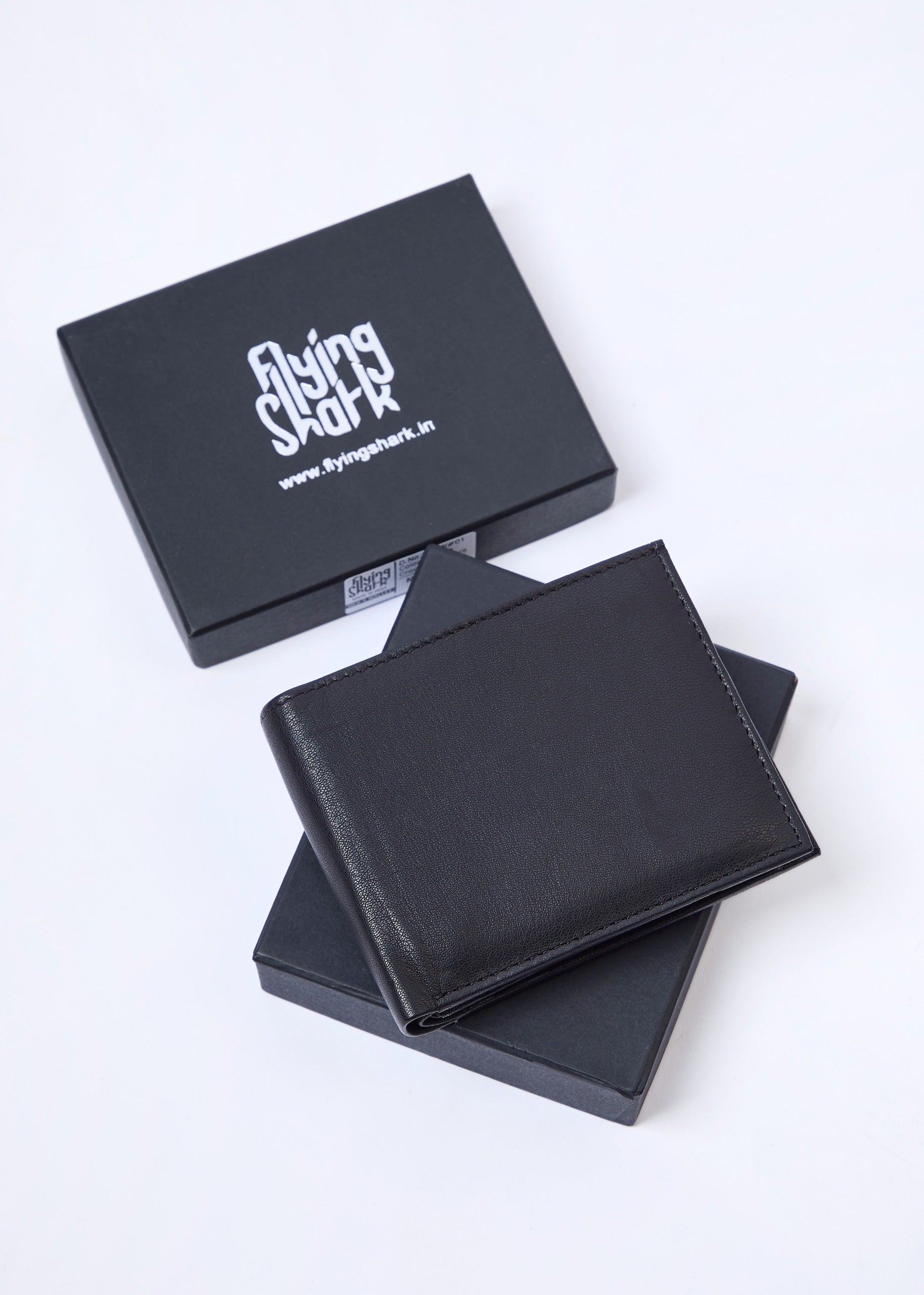 Flying Shark Plain matte Brown Leather Wallet – Elegance Meets Functionality