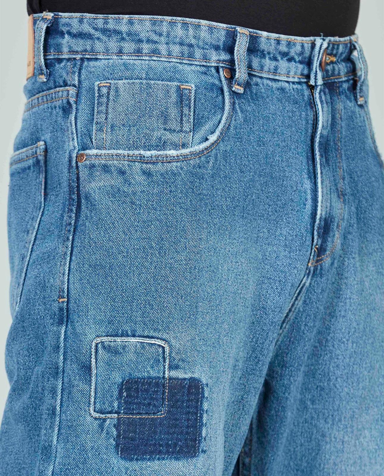 Light Blue Loose Fit Jeans