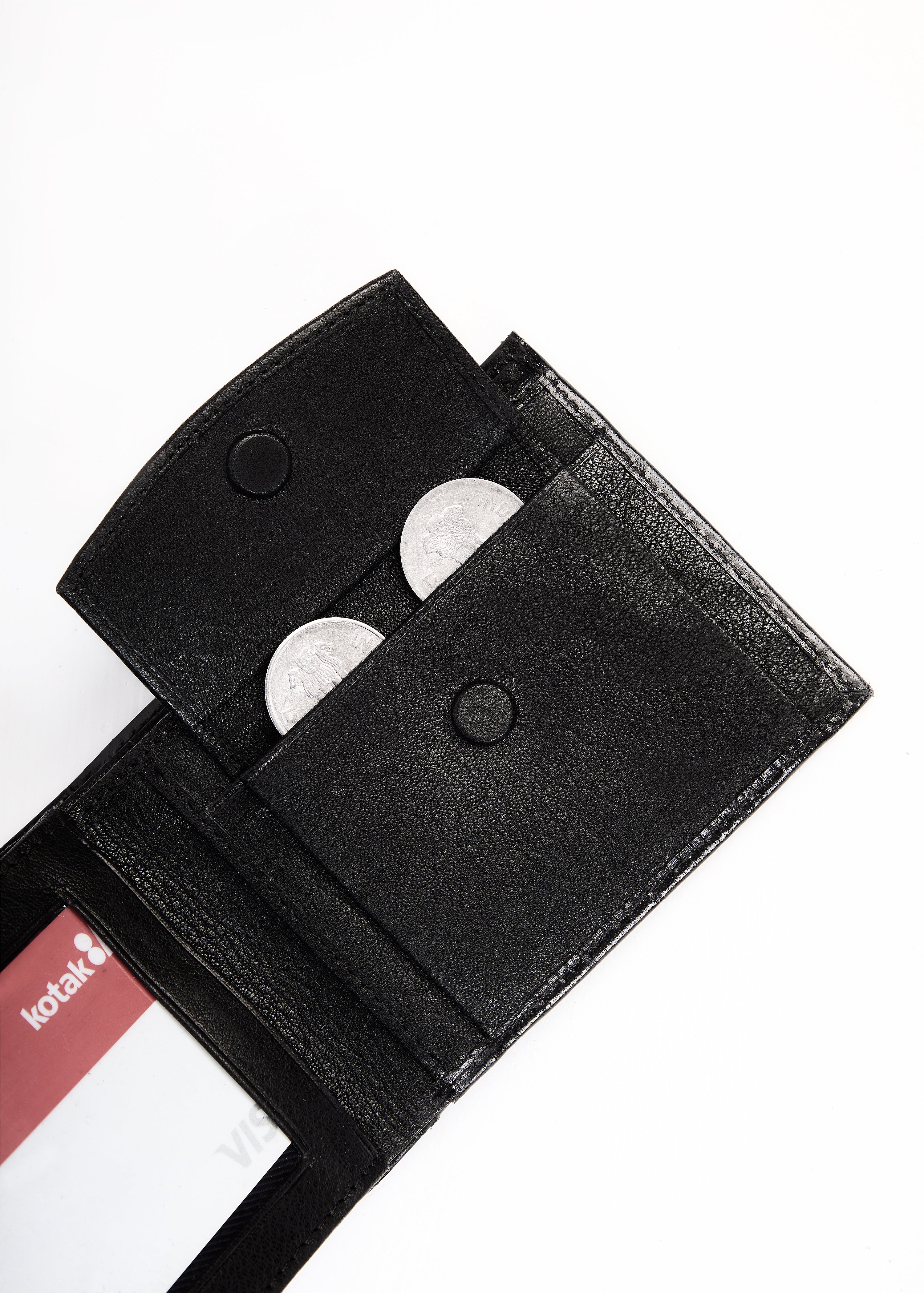 Flying Shark Blue Leather Wallet – Elegance Meets Functionality