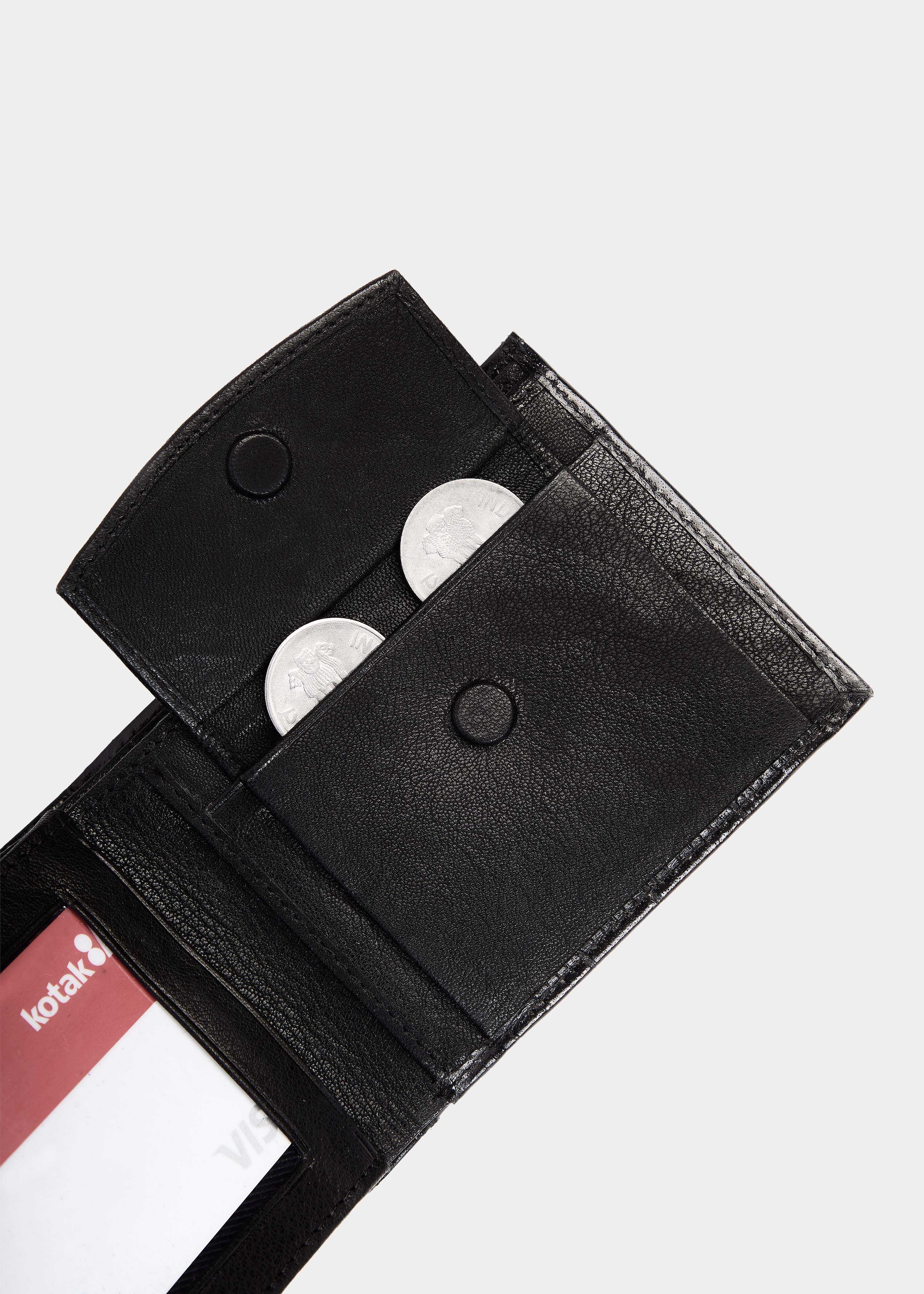 Black Crocodile Leather Wallet