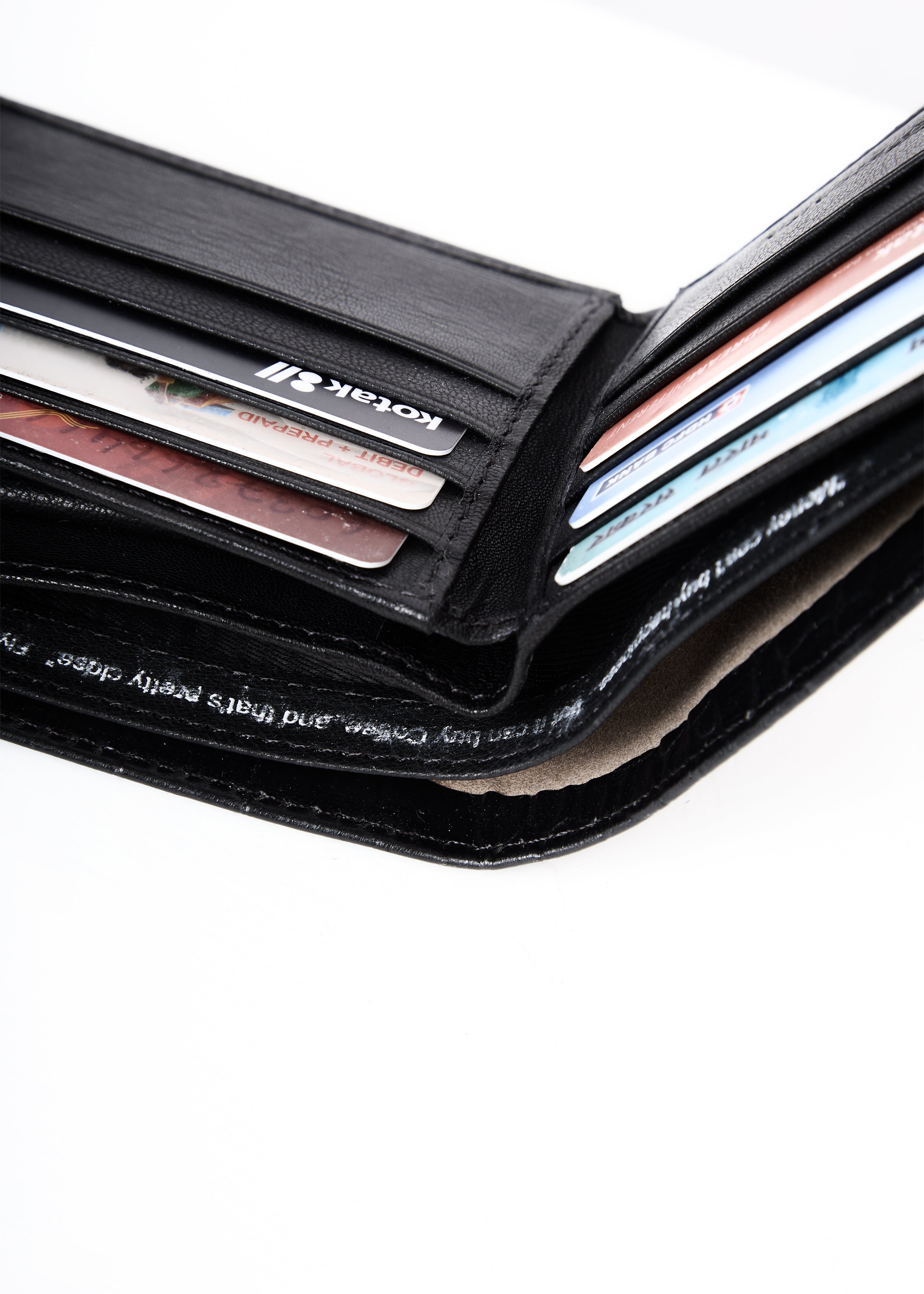 Flying Shark Blue Leather Wallet – Elegance Meets Functionality